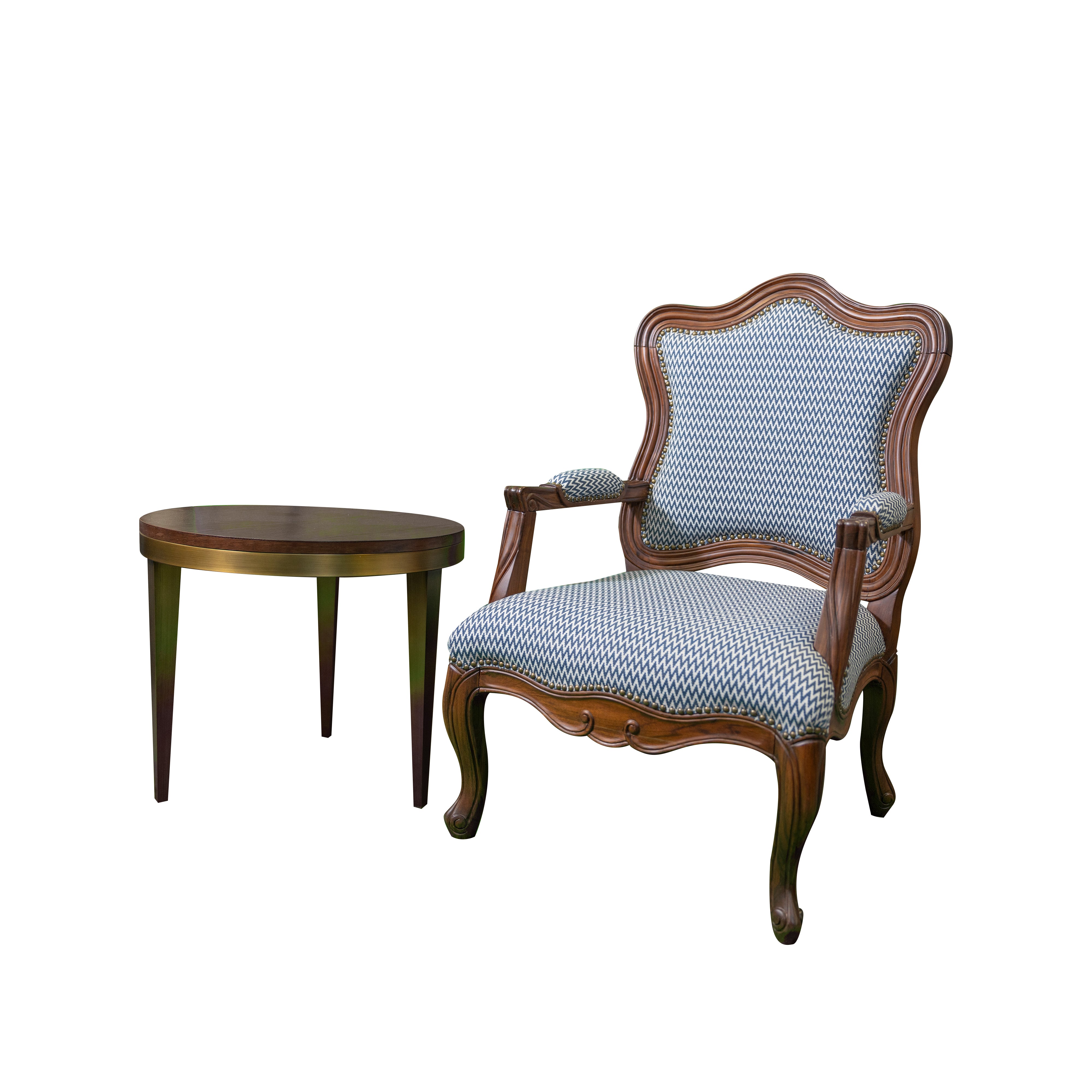 Vintage Elegance Armchair