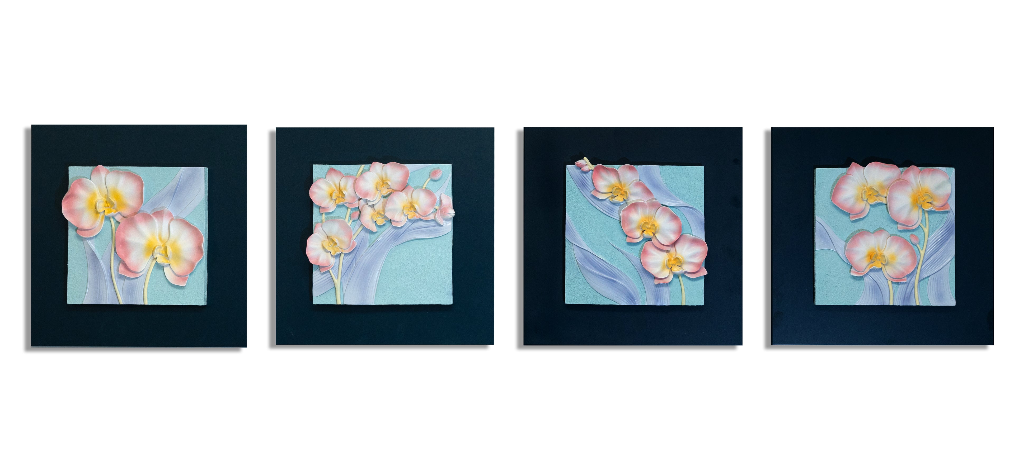 Blossom Elegance Wall Art Set