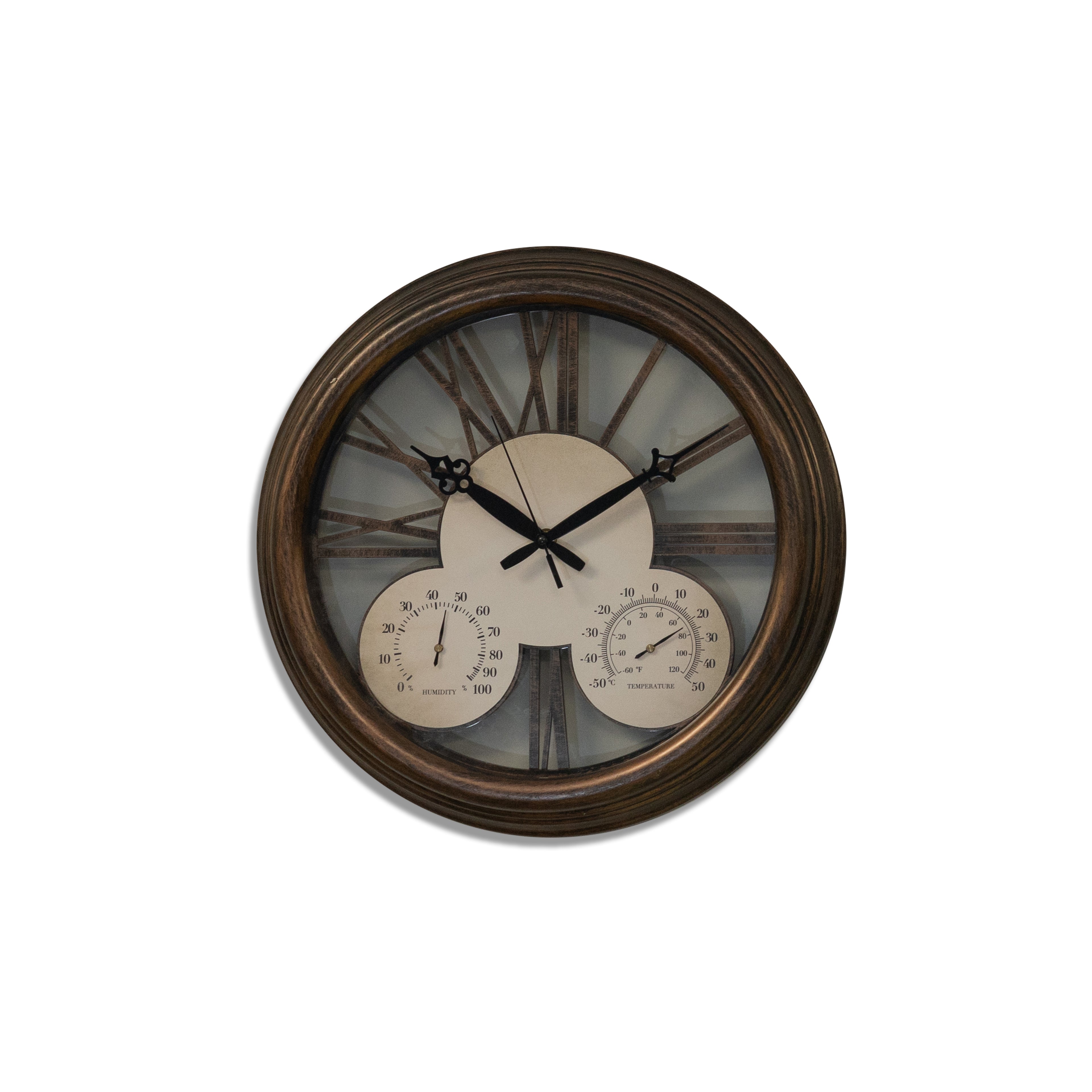 Rustic Multifunction Wall Clock