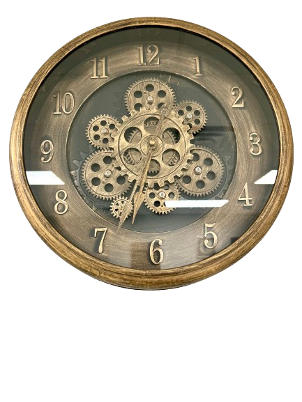 Vintage Gear Wall Clock