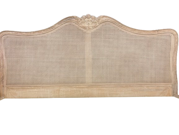 Antique French Style Cane Bed